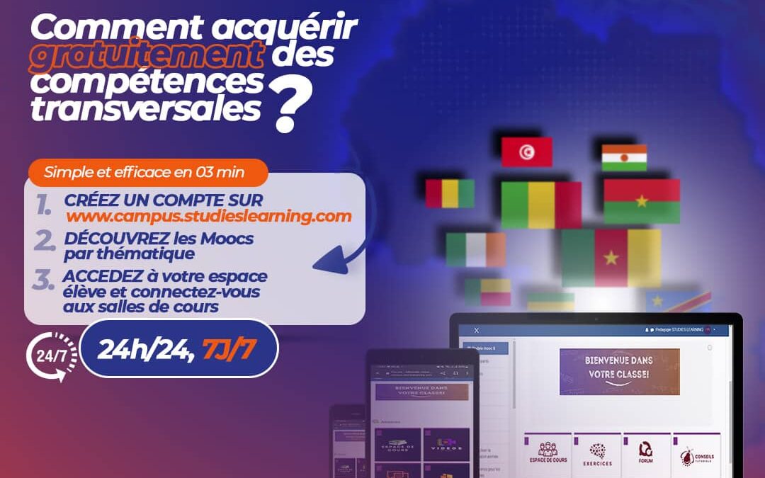 Formation en ligne ou E-learning en Guinée.